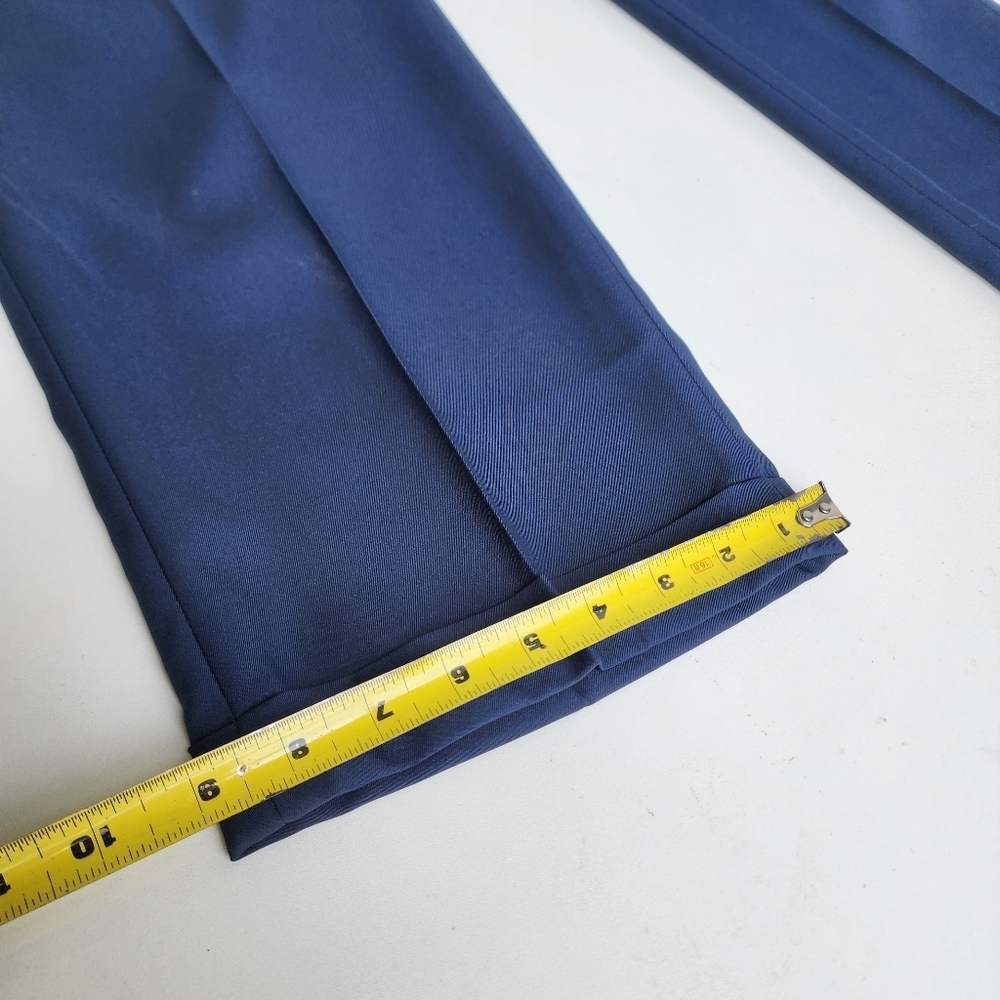 NWT $109 Jos A Bank Traveler Tailored Fit Pants Men 40x32 Navy Blue Performance - Picture 2 of 13